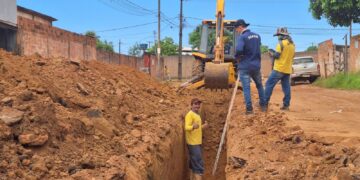 Prefeitura realiza obra de drenagem na zona Sul de Porto Velho