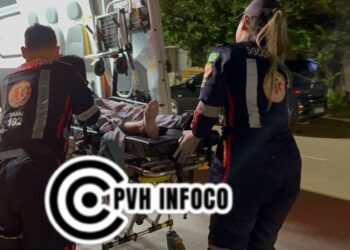 URGENTE: Motorista Atropela Motoboy no Centro e Foge do Local