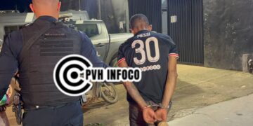 Foragido conhecido como “Ratão” é preso após roubo de moto em Porto Velho
