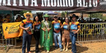 Comitiva Morro Alto estreia com destaque na Cavalgada do Trabalhador em Candeias do Jamari