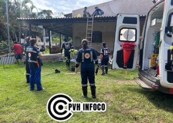 Homem Sofre Choque Elétrico ao Encostar em Fiação de Alta Tensão em Porto Velho