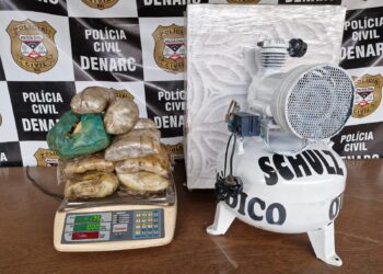 DENARC Intercepta mais de 4 kg de Drogas Ocultas em Compressor de Ar Durante Fiscalização na Capital