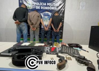 Criminosos invadem residência e acabam presos pelo BOPE e PM no bairro Lagoa