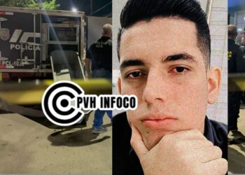 Motociclista morre atropelado por carreta e esposa fica ferida na zona leste