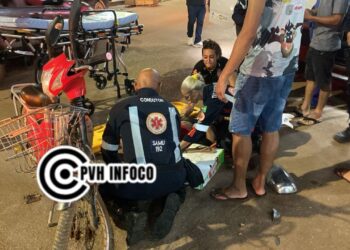 Imprudência:Caminhonete Atropela Mãe e Filhos em Bike Elétrica na Zona Leste de Porto Velho