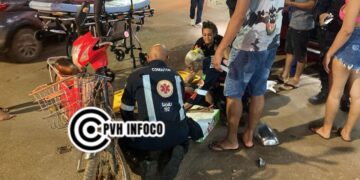 Imprudência:Caminhonete Atropela Mãe e Filhos em Bike Elétrica na Zona Leste de Porto Velho