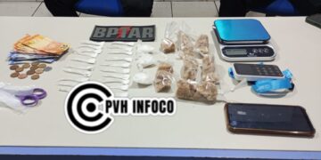 Suspeito de 29 anos é preso por tráfico de drogas na zona leste 