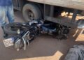 Motociclista fica gravemente ferido após colisão com caminhão em Porto Velho