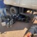 Motociclista fica gravemente ferido após colisão com caminhão em Porto Velho
