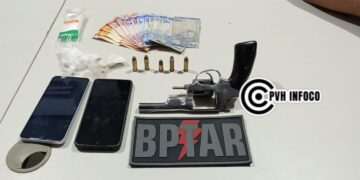 Ação do BPTAR desarticula ponto de tráfico em bar da capital