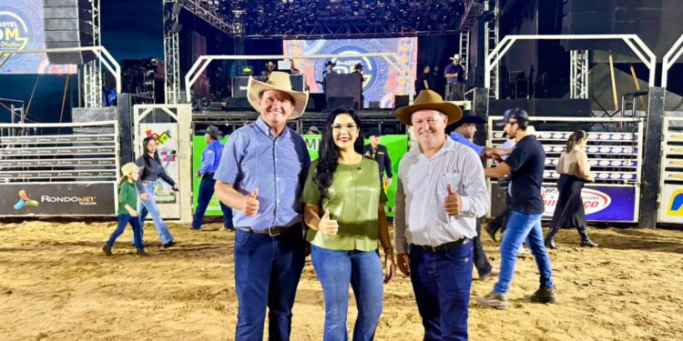 Cristiane Lopes prestigia Expobim 2025 e destaca investimentos no agro, saúde e educação no município de Cujubim