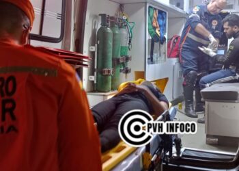 Imprudência no trânsito: Passageira de moto de aplicativo quebra a perna após colisão com ciclista na rua 4 no bairro Agenor de Carvalho