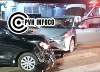 Acidente entre veículos deixa motorista ferida no centro de Porto Velho