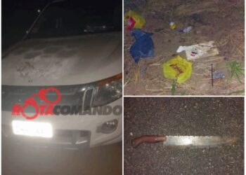 Policial de folga evita estupro e mata suspeito que estava com caminhonete roubada que seria levada para Bolívia