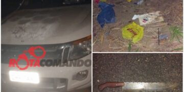 Policial de folga evita estupro e mata suspeito que estava com caminhonete roubada que seria levada para Bolívia
