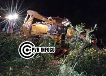 Acidente fatal: Operador morre prensado em pá carregadeira