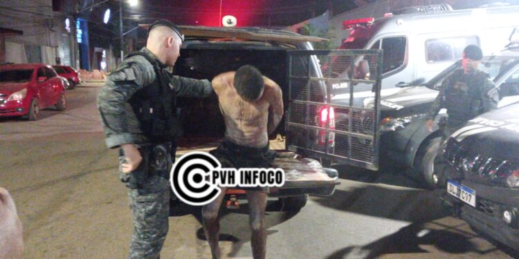 Batalhão de Choque prende foragido com mandado por furto e roubo em Porto Velho