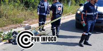 Jovem é executado a tiros na Estrada de Santo Antônio nesta segunda-feira