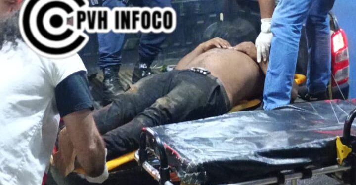 URGENTE: Suspeito é baleado durante troca de tiros no bairro Cristal da Calama