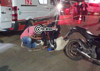 🚨 Colisão Entre Moto e Bicicleta Deixa Homem Gravemente Ferido em Porto Velho