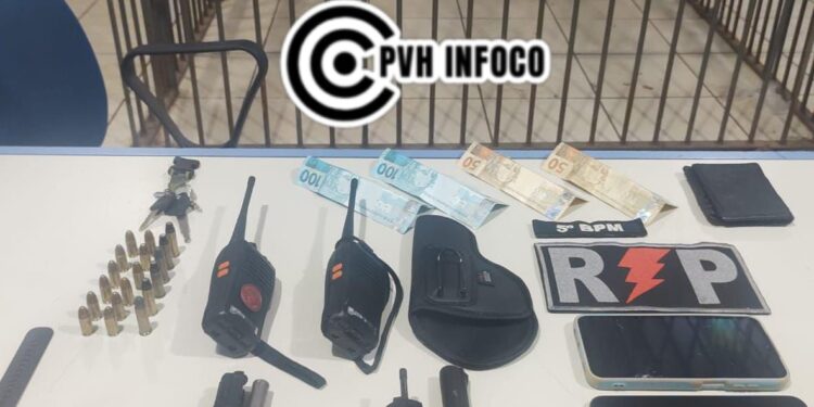 Trio armado do CV é preso antes de ataque contra rivais na zona leste de Porto Velho