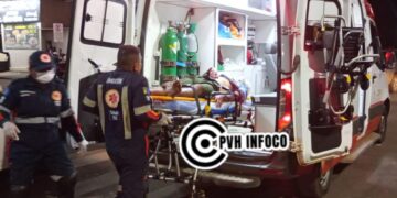 Idoso Fica em Estado Crítico Após Ser Atropelado por Motorista de Aplicativo no Centro de Porto Velho