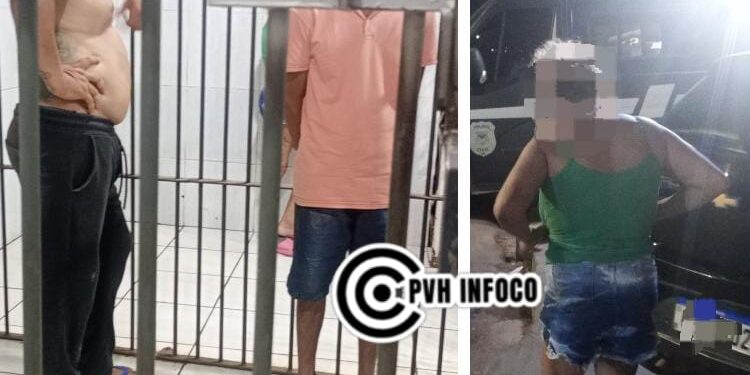 Mãe, filho e comparsa são presos por tráfico de drogas em residência usada como boca de fumo em Porto Velho