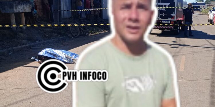 Homem é executado a tiros na rua Jaraqui, bairro Lagoa, em Porto Velho