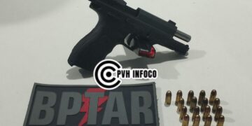 Homem é preso com pistola .380 durante abordagem da PM na zona leste de Porto Velho