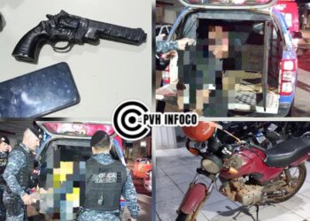 Dupla tenta assaltar sargento da PM com arma falsa e acaba presa em Porto Velho