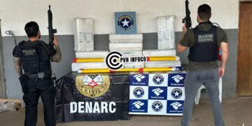 Operação Protetor: DENARC e Receita Federal apreendem 350 kg de skunk em carreta na BR-319