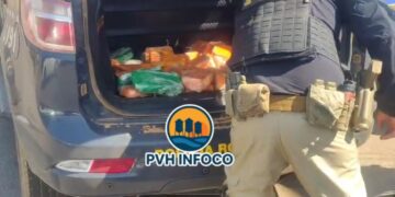 🚨 PRF apreende 50kg de cocaína após perseguição na BR-364