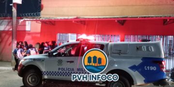 Aluno é esfaqueado em frente à escola em Porto Velho