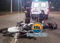 Urgente:Motociclista cruza canteiro e causa acidente na BR-364 com Rua da Beira