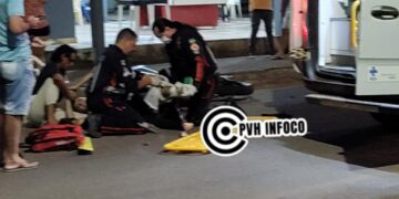 🚨 Grave acidente deixa motociclista ferida em Porto Velho