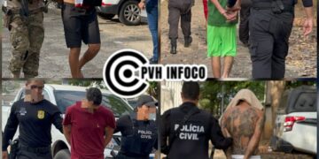 Operação “Escudo de Rondônia” prende criminosos envolvidos em ataques e morte de policial