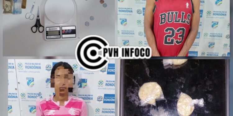 Guarnição do SGT Machado realiza prisão por tráfico de drogas em Porto Velho