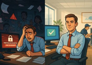 Quando tudo saiu do ar: a história de um empresário que aprendeu o valor da segurança digital