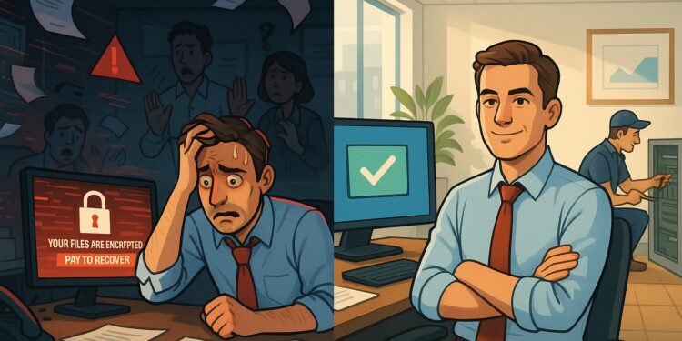 Quando tudo saiu do ar: a história de um empresário que aprendeu o valor da segurança digital