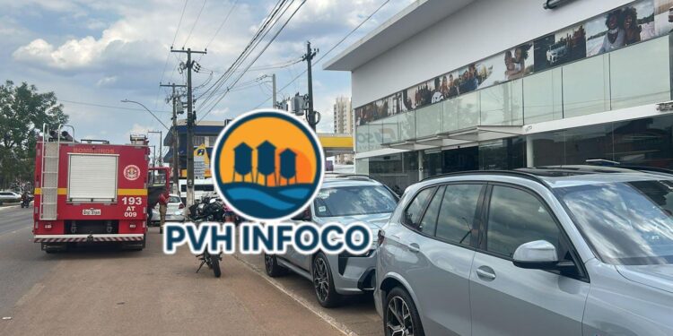đ„ PrincĂpio de incĂȘndio atinge concessionĂĄria BMW em Porto Velho
