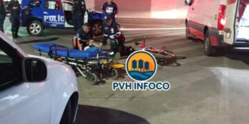 🚨 Acidente entre carro e bicicleta deixa homem ferido na zona Sul