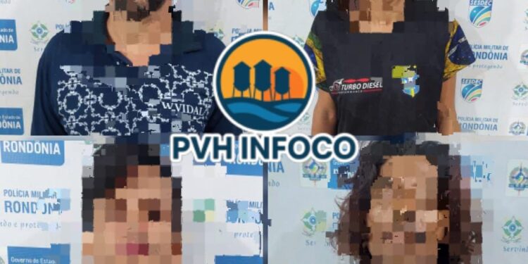 🚨 Polícia recaptura quatro foragidos da justiça em operações na zona Leste de Porto Velho