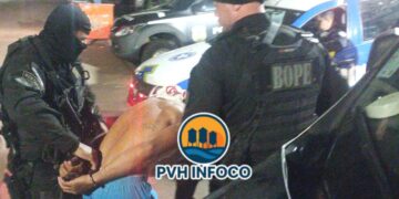 🚨 Foragido perigoso do Acre é preso pelo BOPE em Porto Velho