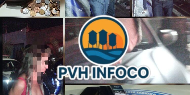 🚔 Sargento Machado e equipe do 5º BPM prendem cinco suspeitos com arma, drogas e objetos roubados em Porto Velho