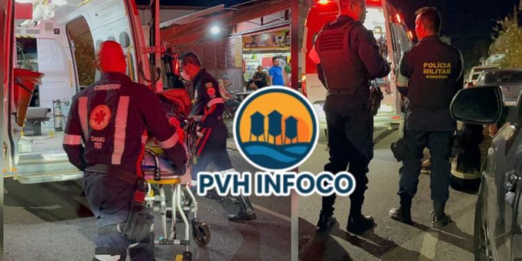 Casal sofre queda de moto após descuido e homem fratura perna em Porto Velho 🚨