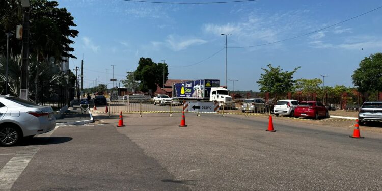 Centro de Porto Velho tem ruas interditadas para preparação do aniversário de 111 anos