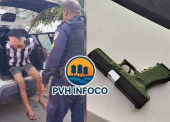 🚨 Policial de folga prende jovem após assalto em Porto Velho