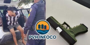 🚨 Policial de folga prende jovem após assalto em Porto Velho