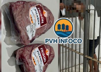 “Homem é preso tentando furtar picanhas em supermercado na zona Leste de Porto Velho”