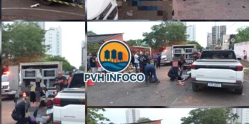 🚨 Motoboy morre em grave acidente na região central de Porto Velho